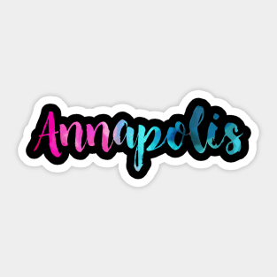 Annapolis Sticker